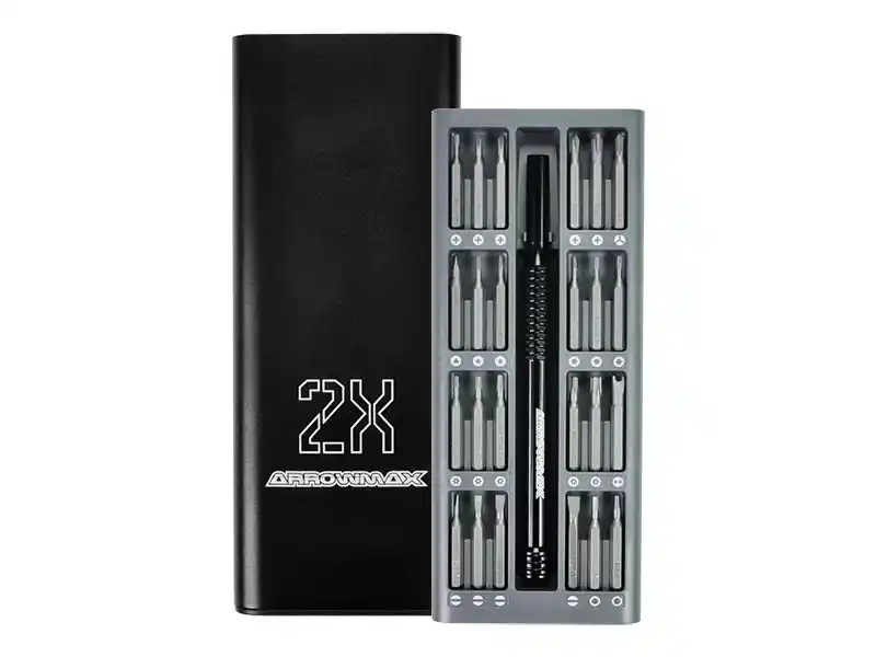 Arrowmax AM Premium Precision Screwdriver Set With Alu Case Arrowmax Promozione Esclusiva