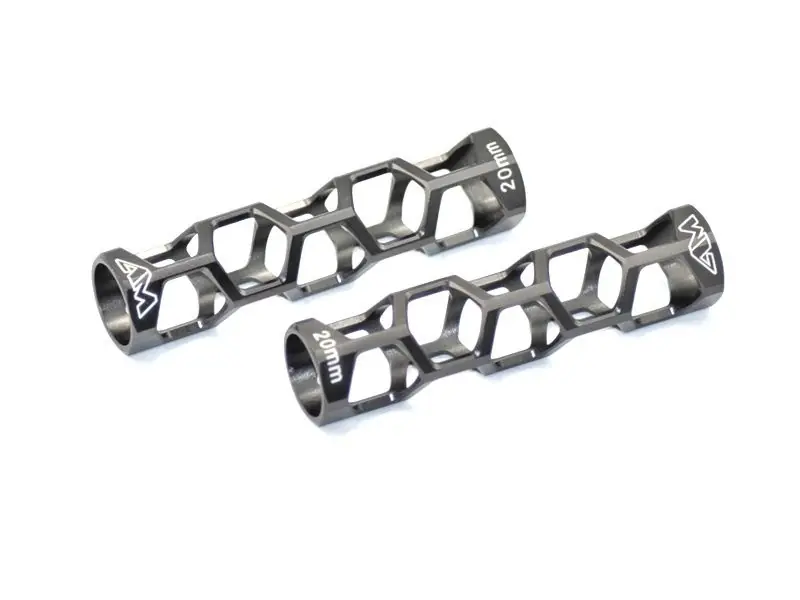 CHASSIS DROOP GAUGE BLOCKS 20 MM Honeycomb (2) ARROWMAX (Setup Tools) Più Venduto