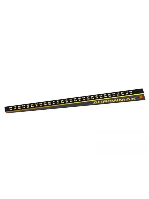 Ultra-Fine Chassis Ride Height Gauge 2-8MM (0.1MM) Black Gol ARROWMAX Direttamente Dal Produttore