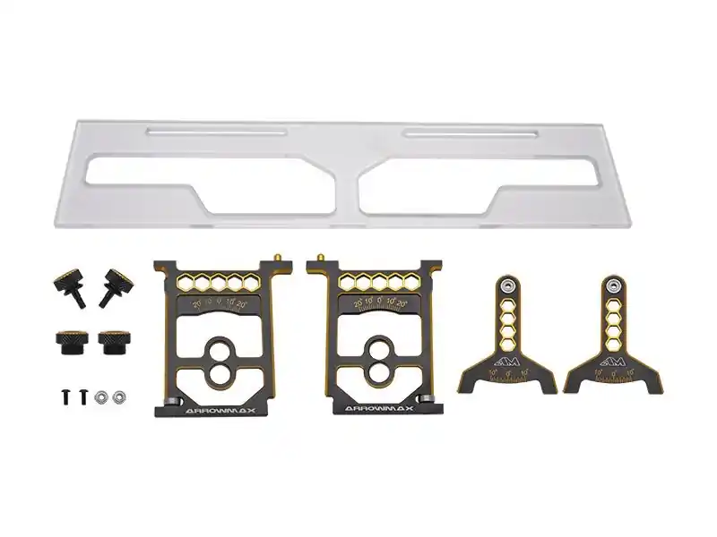 Set-Up System For All 1/10 & 1/12 Pan Cars With Bag Limited ARROWMAX Soddisfatti O Rimborsati