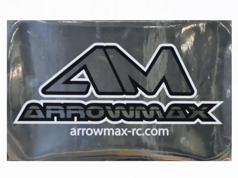Acquista Ora AM Decal X ( 25 x 40 cm) Silver ARROWMAX (Shirts and Stickers)