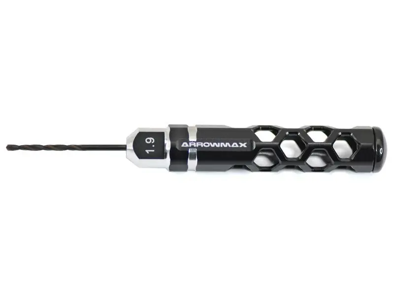Drill 1.9MM For 1/32 Mini 4WD (Black) ARROWMAX (1/32 Mini 4WD Special Tools) Economico