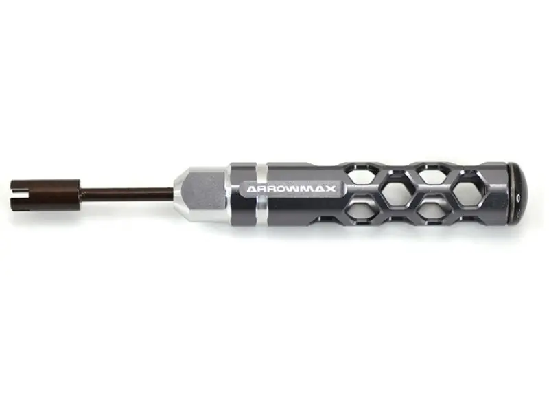Popolare 6MM Bearing Trimmer For 1/32 Mini 4WD (Gray) ARROWMAX (1/32 Mini 4WD Special Tools)