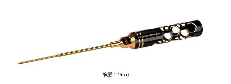 CACCIAVITE ESAGONALE .050 X 120mm Black Golden ARROWMAX (Honeycomb Tools Black Golden) Di Tendenza