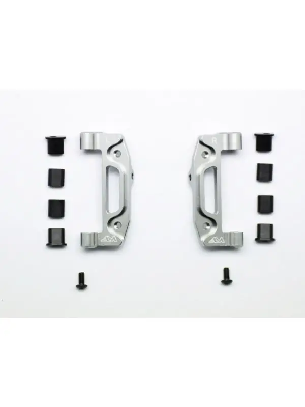 Front Upper Arm Mount with Bush Set (7075) ARROWMAX (Option Parts for Mugen MRX5) Soddisfatti O Rimborsati