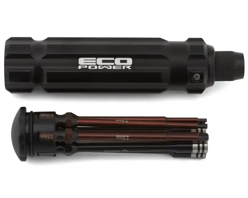 1/4 Sechskant- und Stecknuschlüsselsatz (7) EcoPower .050 1.5 2.0 2.5mm Hex & 4.0 5.5 7mm Steck Acquista Ora