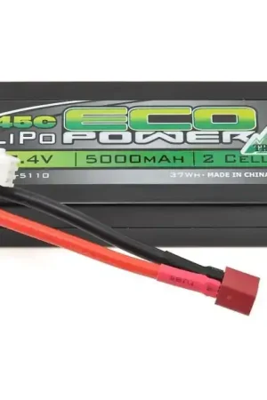 Trail 2S 45C Hard Case LiPo Batterie EcoPower (7.4V/5000mAh) Esclusivo