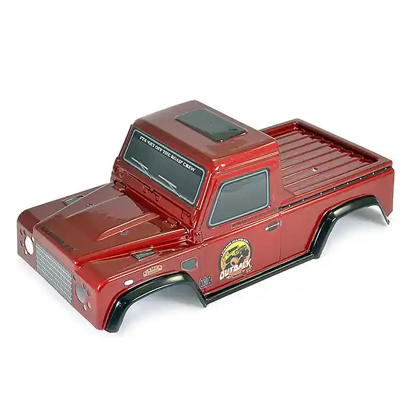 FTX OUTBACK RANGER XC PICK UP RED PVC BODYSHELL Promozione Esclusiva