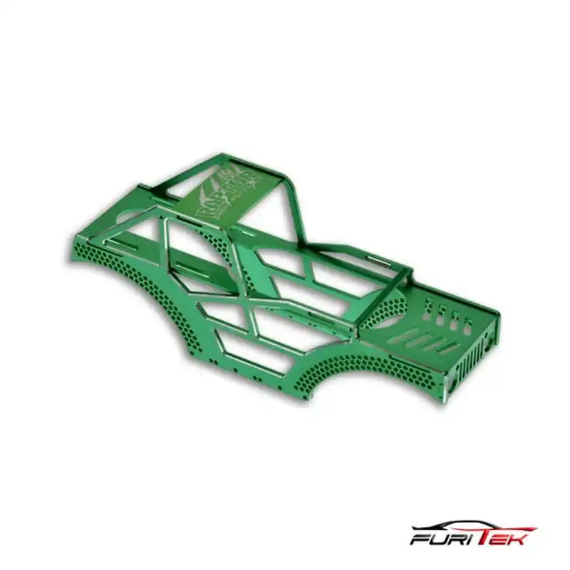 RAPTOR ALU FRAME KIT FOR SCX24 CRAWLERS – GREEN SEAFOAM FURITEK Kits – Rock Crawler Esclusivo