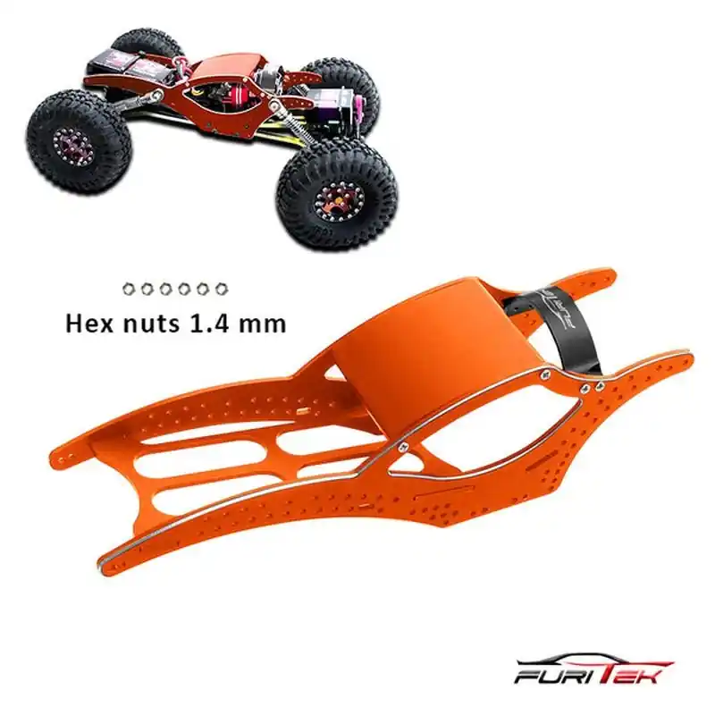 SCYTHE V2 ALU FRAME KIT FOR SCX24 CRAWLERS – Orange FURITEK Kits – Rock Crawler Prezzo Ridotto