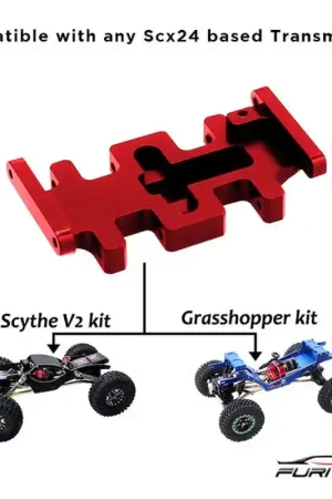 Vendita Finale LCG ALU Skid plate – Red FURITEK Skids – Rock Crawler