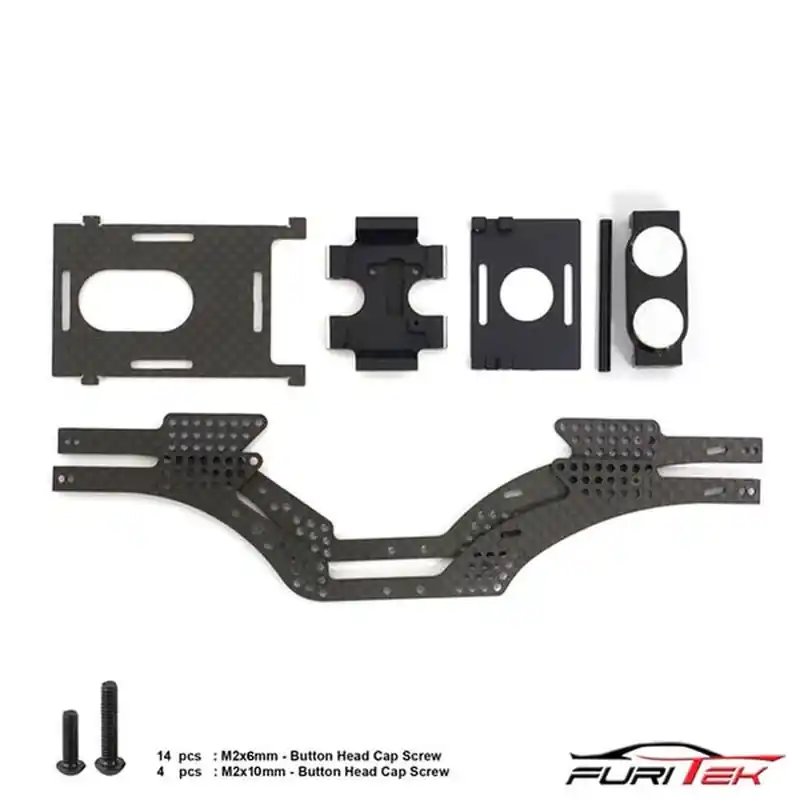 CARBON FIBER KIT WITH ALU SKID FOR CAYMAN PRO 4X4S FURITEK Cayman Pro Parts Compra Online