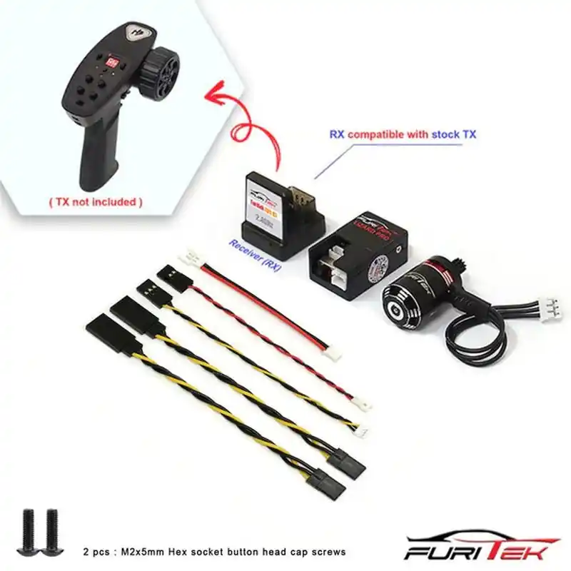 STINGER BL POWER SYSTEM +RECEIVER HOBBY PLUS CR18P EVO FURITEK Brushless System for CR18 Ultimissimo Modello