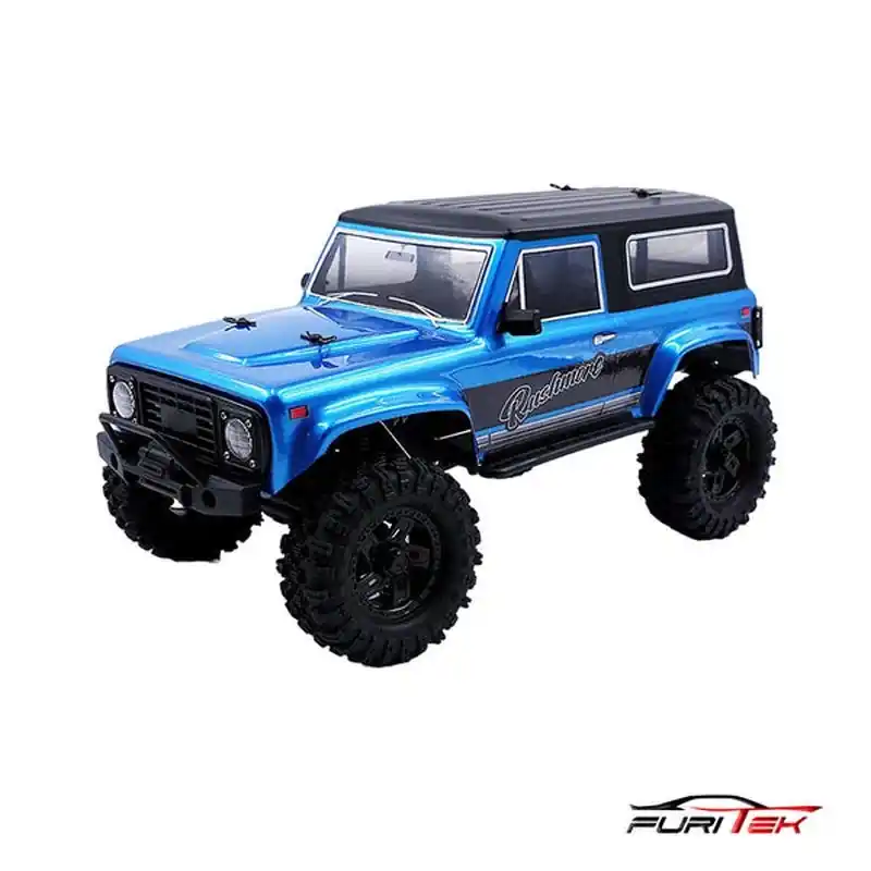 CR-18P 2024 Rushmore Metallic-Cyan *neuerPreis07/24 FURITEK Brushless 1/18 RC Crawler Solo Oggi