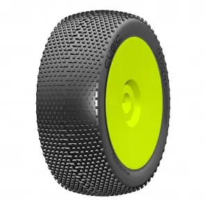 1 8 BU – CUBIC – B Media – Nuovo Inserto Cellule Chiuse – Montata su Cerchio Giallo – 1 Paio Ultima Occasione