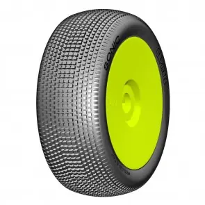 Ultime Pezzi 1 8 BU – SONIC – B Media – Nuovo Inserto Cellule Chiuse – Montata su Cerchio Giallo – 1 Paio