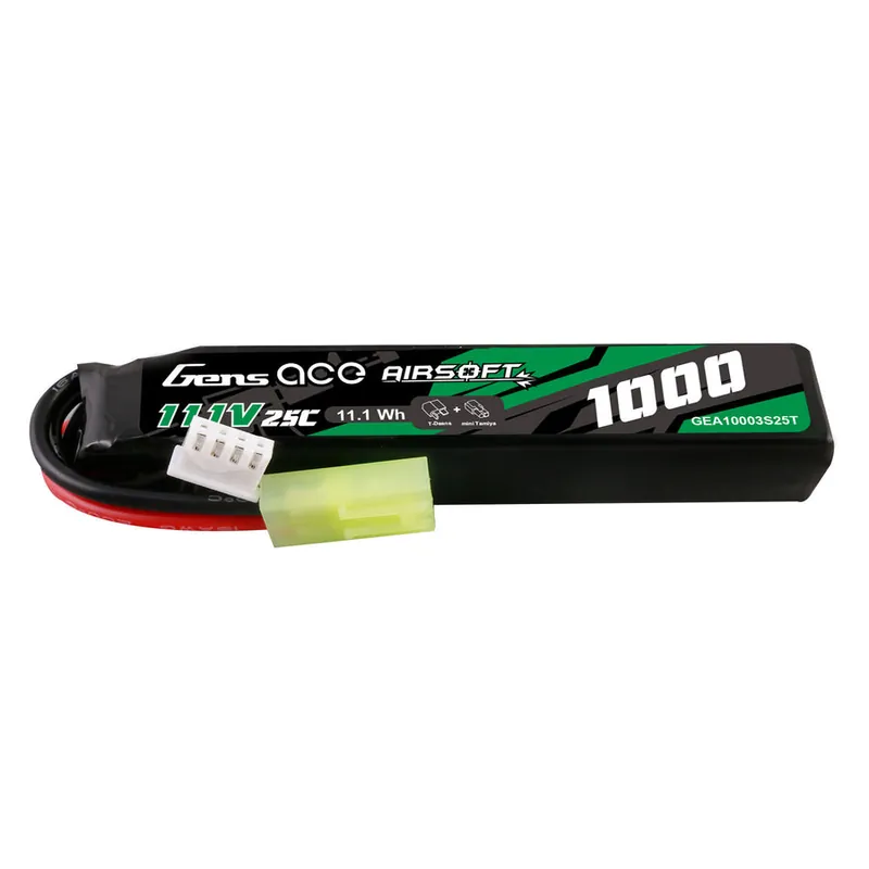 Batteria 25C 1000mAh 3S1P 11.1V Airsoft Gun Lipo Battery with mini Tamiya Plug Solo Oggi