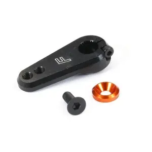 FASTRAX 25T BLACK ALUMINIUM SERVO HORN (SAV/FUT 30mm) Spedito Oggi