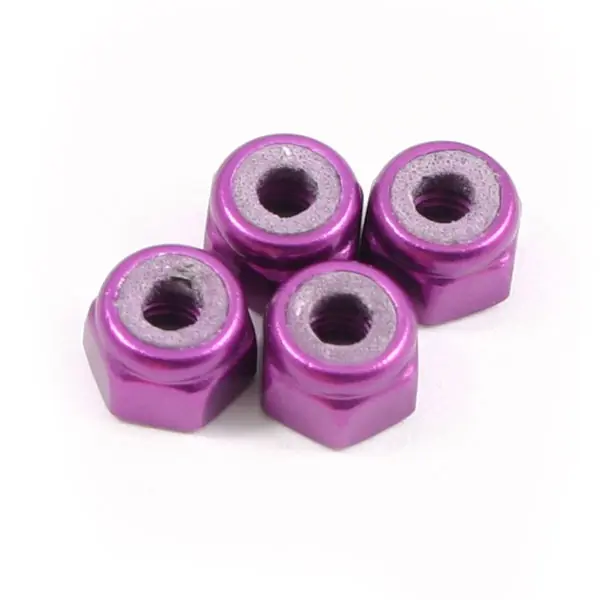 Affare FASTRAX M3 PURPLE LOCKNUTS (4PCS)