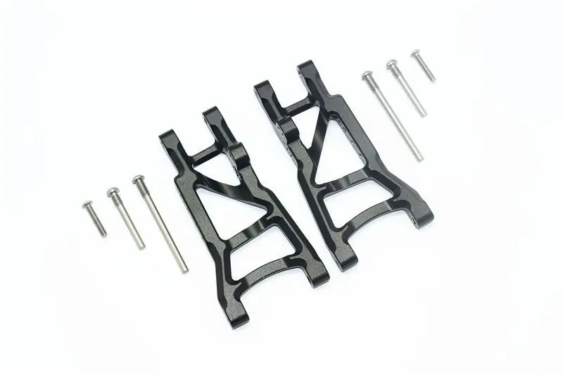 BRACCI SOSPENSIONE POSTERIORI INFERIORI IN ALLUMINIO – SET 8 PEZZI nero GPM TRX 1/10 SLASH 2WD Economico