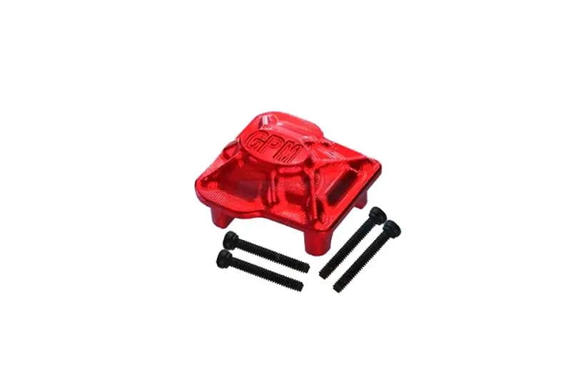 Novità Copertura assali in alluminio 7075-T6 rossa anteriore/posteriore per TRX-4M