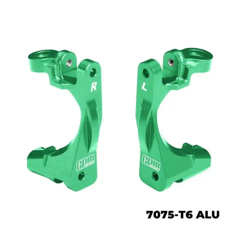 C-Hub anteriori in alluminio arancioni per Traxxas Jato 4×4 Subito Disponibile