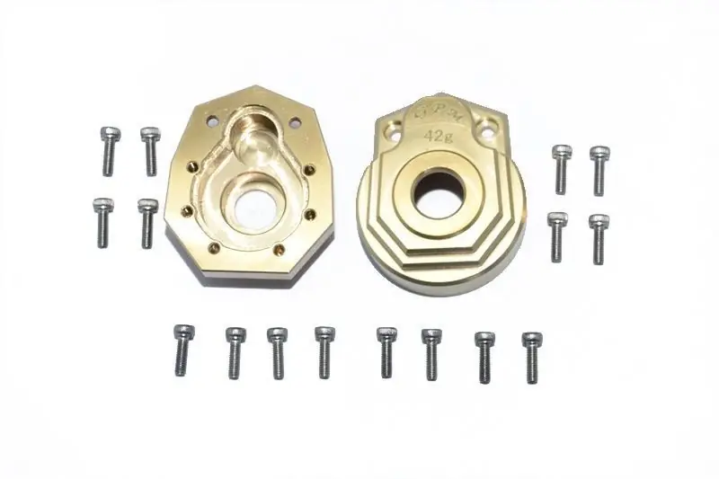 ALLOGGIAMENTO PORTALE ESTERNO IN OTTONE (ANTERIORE O POSTERIORE) HvyEd-18PCS GPM TRX TRX4 DEFENDER TRX6 Saldi