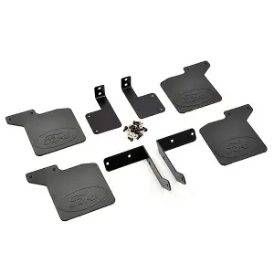FASTRAX TRX-4 RUBBER MUDFLAPS & ALLOY MOUNTS FOR BRONCO Professionale