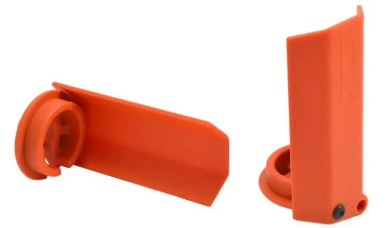 Nuovo Arrivo Protezioni asta ammortizzatore (2) arancione TRX XMAXX