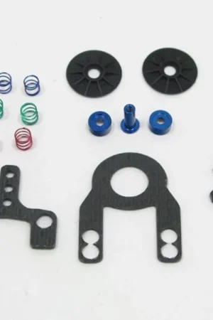 Ultime Pezzi MR2061B / PN Ammortizzatore a frizione SET / GRAFITE / 94mm-98mm / blu – MR2061B