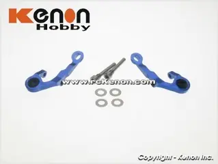 Occasione Imperdibile PN Racing Mini-Z MR03 Alum Caster Upper Arm 0 Camber (Blue)