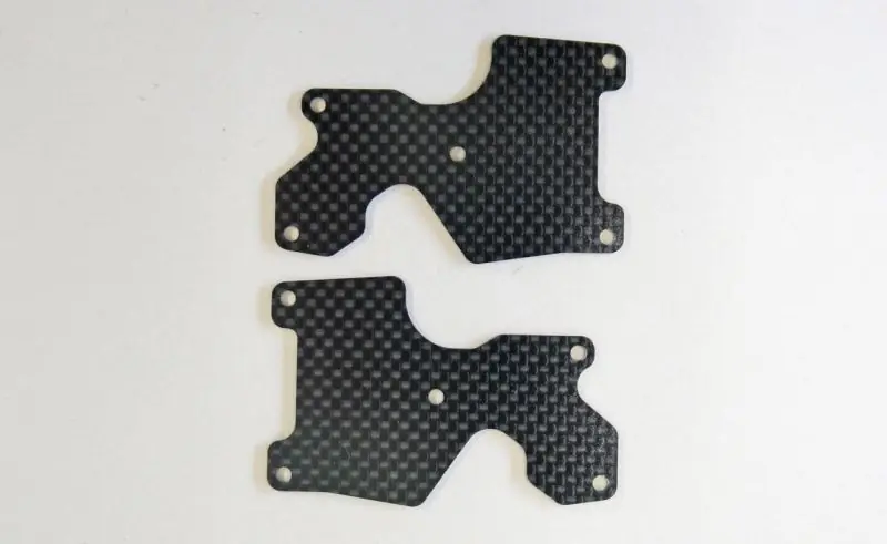 PIASTRA FORCELLONE HA 1.2MM IN FIBRA DI CARBONIO MUGEN MBX8R Promo Stagionale
