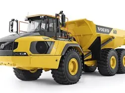 rc VOLVO A60S HAULER 6×6 1 24 Telaio G6-01++ Spedito Oggi
