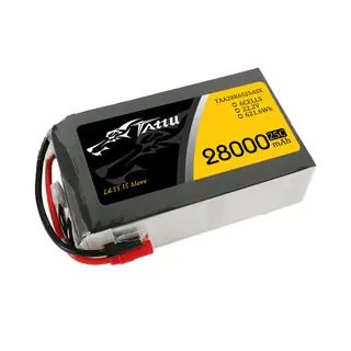 Acquista Ora Tattu Lipo 6S 7000mAh 22.2V 25C Battery pack with XT90