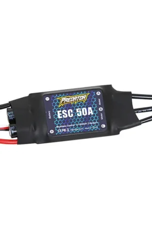 Esclusivo FMS PREDATOR 50A ESC WITH 5A BEC – (PRESC033)