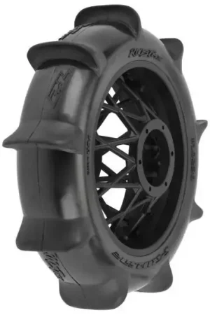 Spedito Oggi 1/10 Dirt Hawg 2.0 F/R 2.6 MT Tires Mounted ARRMA Stock Wheel Black (2) ARRMA QUAKE & GORGON