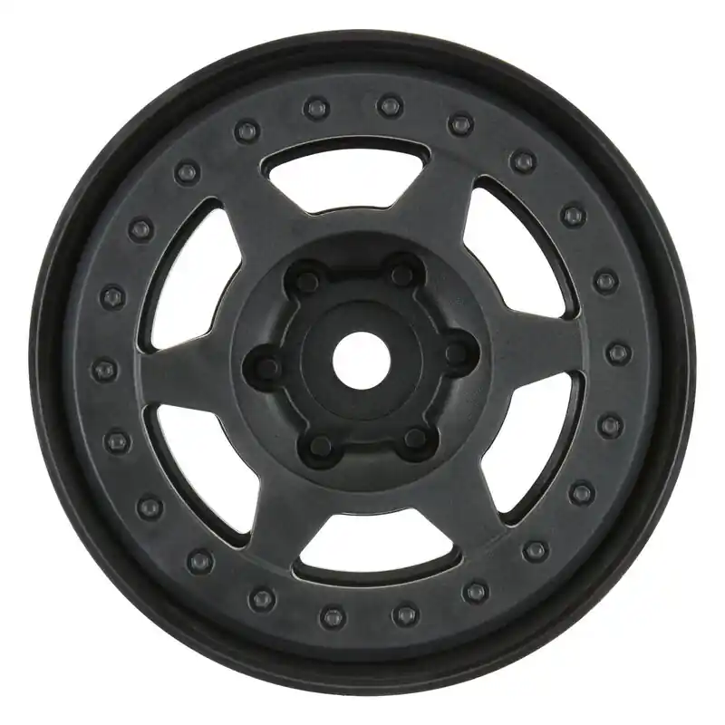 Offerta Limitata 1/10 Holcomb F/R 1.9 12mm Crawler Bead-Loc Wheels (2) Black