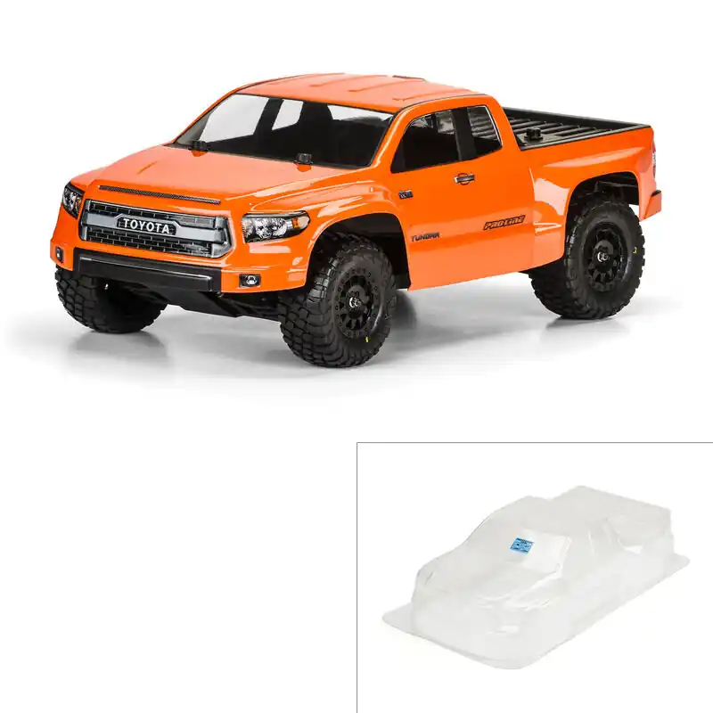 1/10 Toyota Tundra TRD Pro True Scale Clear Body Short Course Compra Adesso