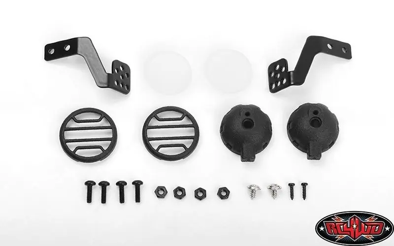 Pillar Offroad Lights for Vanquish VS4-10 Origin Body RC4WD & Axial SCX10 II Cherokee Body Ultima Occasione
