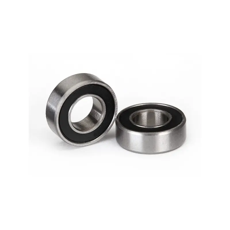 Cuscinetti A Sfere 6x12x4mm (2) Schermatura In Gomma Nera Ultima Occasione