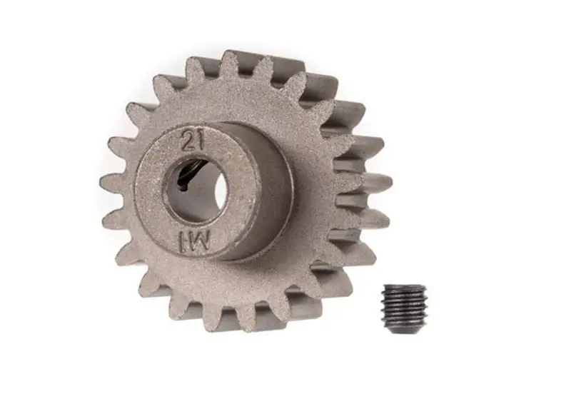 Spedizione Espresso Pignone 21T modulo 1.0 con foro da 5mm (solo per Corone in Metallo)