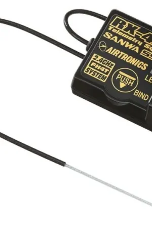A Buon Prezzo SLVR RX-47T Empfänger SANWA SURFACE CH4 2.4GHz FH4/FH3 Aktion-Black