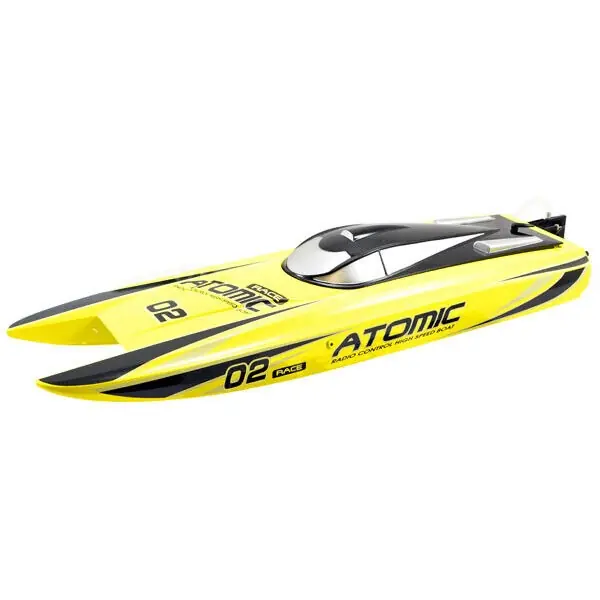 VOLANTEX RACENT ATOMIC 70CM B/LESS RACING BOAT ARTR(YEL) Compra Adesso