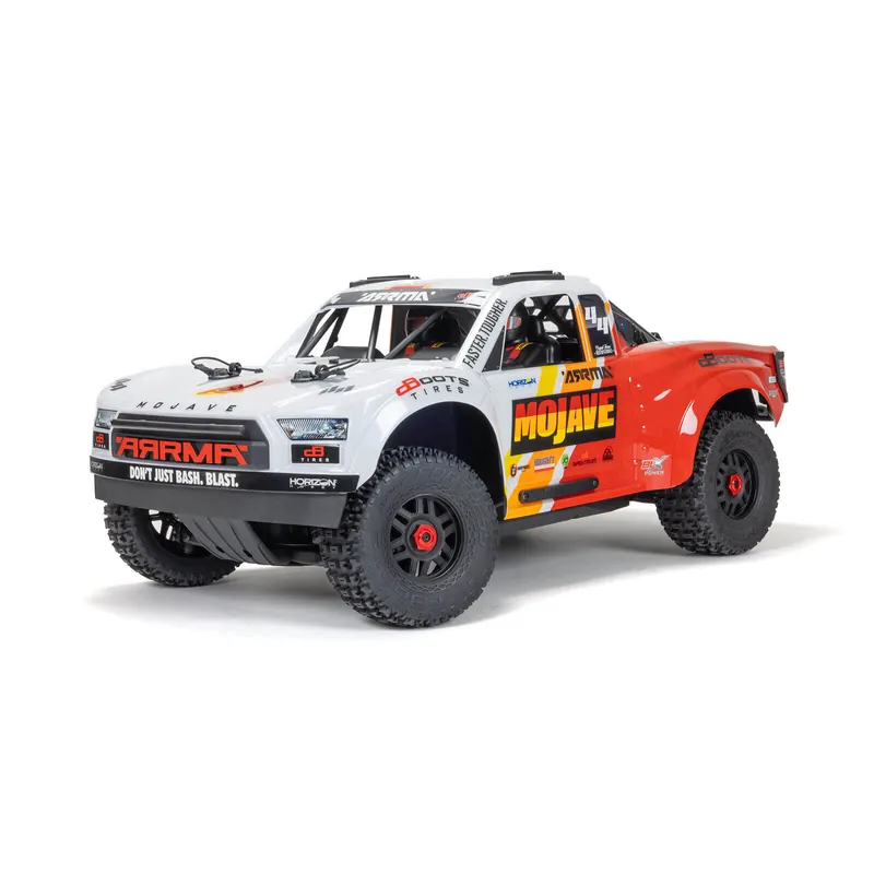 1/8 MOJAVE 4X4 4S BLX Desert Truck RTR White Reso Gratuito