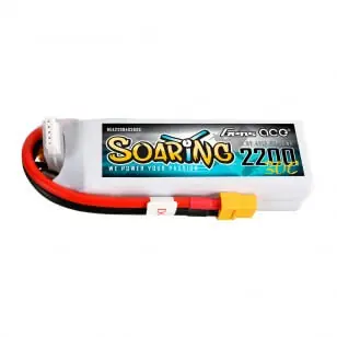 Batteria Soaring 2200mAh 14.8V 30C 4S1P Lipo Battery Pack with XT60 plug Subito Disponibile