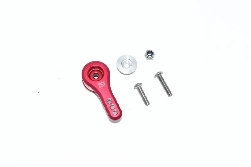 Ultimissimo Modello ALU 25T SrvHrn W. MOLLA INCORPORATA 3 FORI DI POSIZIONAMENTO -5 PZ GPM ARRMA KRATON INFRACTION LIMITLESS NOTRIUS OUTCAST rosso