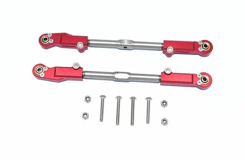 Nuova Collezione TIRANTE BRACCIO SUPERIORE POSTERIORE IN ALLUMINIO+ACCIAIO INOSSIDABILE – SET 10 PEZZI GPM ARRMA 1/8 KRATON OUTCAST NOTORIOUS rosso