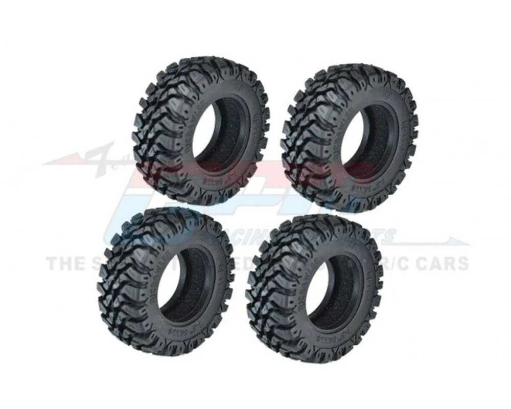 Compra Adesso Ruote grip 1.33 con inserti 64x24mm (4) GPM TRX-4M, SCX24