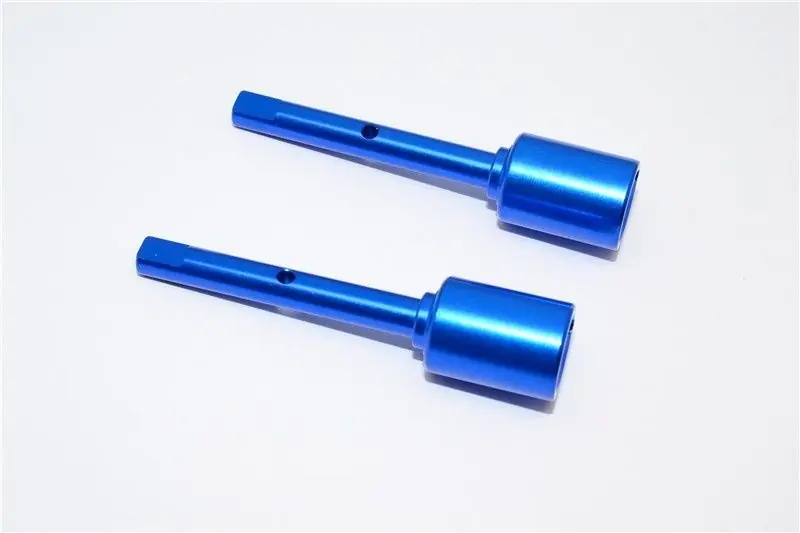 Prezzo Ridotto GIUNTO ALBERO CENTRALE IN LEGA – 1PR (PER TT02, TT02B) blu GPM TAMIYA TT02B