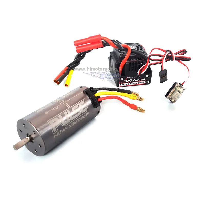 Himoto Combo Brushless 1/8 Regolatore ESC 100A + Motore 3674 2200KV Sconto